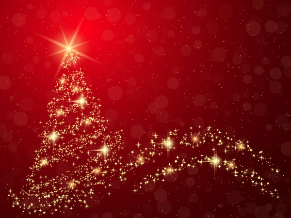 Weihnachten und Neujahr Vektor Hintergrund — Stockvektor