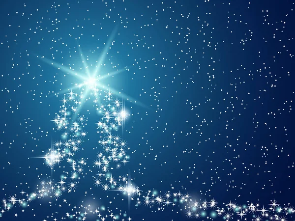 クリスマスと新しい年のベクトルの背景 — ストックベクタ