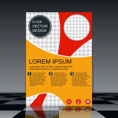 Profesyonel iş ilanı vektör tasarım şablonu