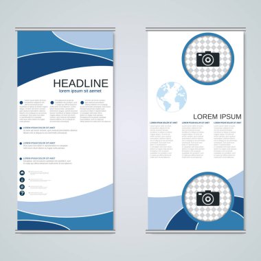 Modern toplu iş afiş şablon vektör