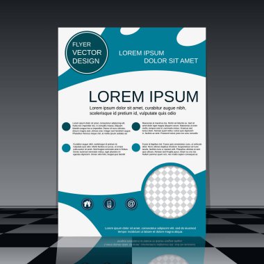 Profesyonel el ilanı vektör tasarım şablonu