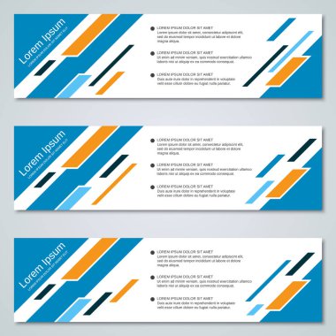 Soyut geometrik afiş kalıp toplama vektör