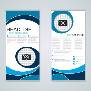 Modern toplu iş afiş şablon vektör