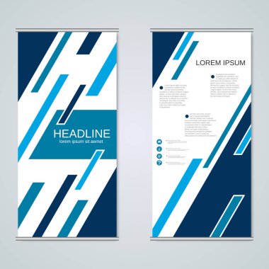 Modern toplu iş afiş şablon vektör