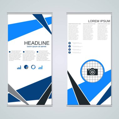 Modern toplu iş afiş şablon vektör