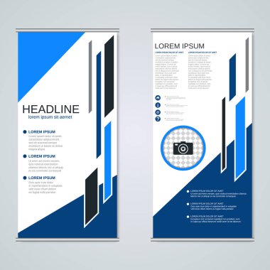 Modern toplu iş afiş şablon vektör