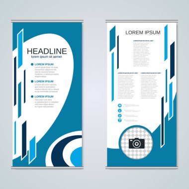 Modern toplu iş afiş şablon vektör