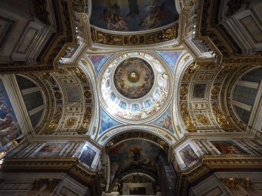 St. Isaac Katedrali Rusya 'nın güzel katedrali bir bardır.