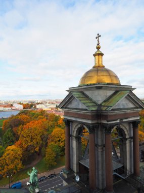 St. Isaac Katedrali Rusya 'nın güzel katedrali bir bardır.