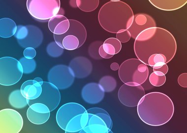 soyut renkli arkaplan dijital bokeh efekti.