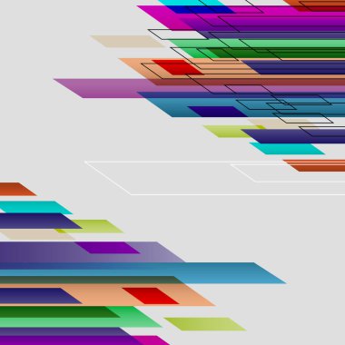 İleri teknoloji hareket arka planı. Vektör illüstrasyonu
