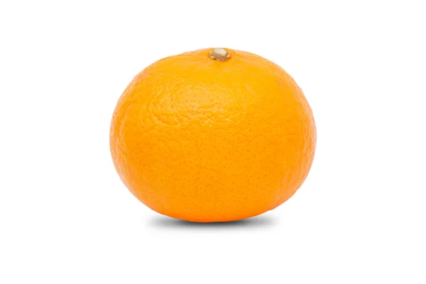Frische Orangefarbene Früchte Isoliert Auf Weißem Hintergrund — Stockfoto