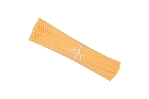 Spaghetti Isolé Sur Fond Blanc Chemins Coupe — Photo