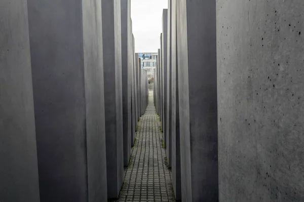 Berlín Alemania Marzo 2020 Memorial Los Judíos Asesinados Europa También — Foto de Stock
