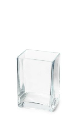 Boş Parallelepipedic kristal vazo