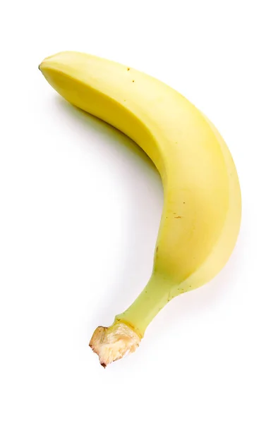 Banane isoliert auf weißem Hintergrund — Stockfoto