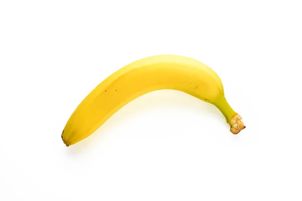 Banan izolowany na białym tle — Zdjęcie stockowe
