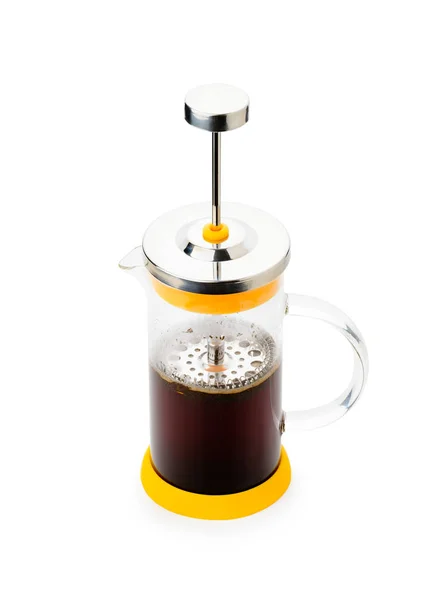 French Press for Coffee — Stock Photo, Image