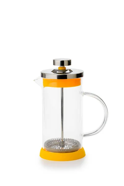 Empty French Press for Coffee — Stock Photo, Image