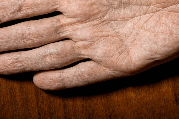 Man's hands detail — Stock Photo, Image