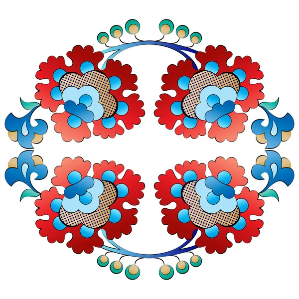 Decoratieve achtergrond negentig zeven — Stockvector