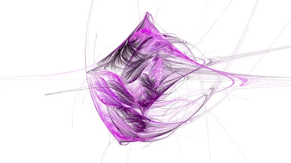 fraktal soyut illüstrasyon.