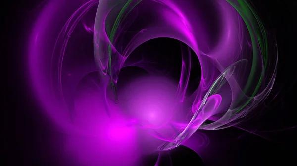 Galaktik Bulutsusu. Kulüpleri renkli duman.