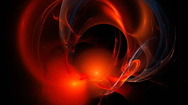 Galaktik Bulutsusu. Kulüpleri renkli duman.