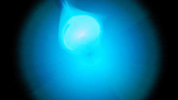 Светящаяся туманная сфера . — стоковое фото