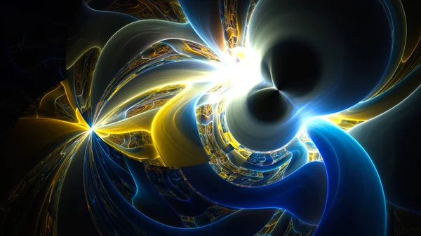 Renkli plazma parlayan.