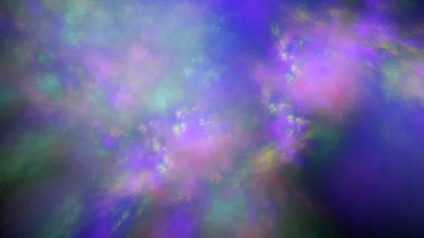 Céu estrelado perfeito. Galáxia de nevoeiro brilhante . — Fotografia de Stock