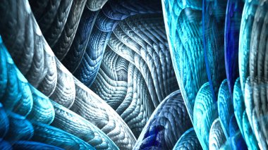 Karanlık mağaranın girişini.