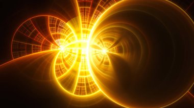 Egzotik desen dünya dışı zeka.