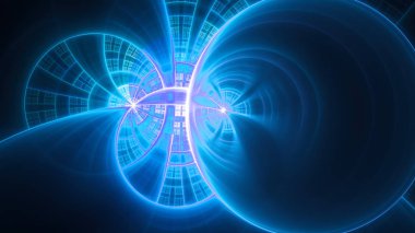 Egzotik desen dünya dışı zeka.