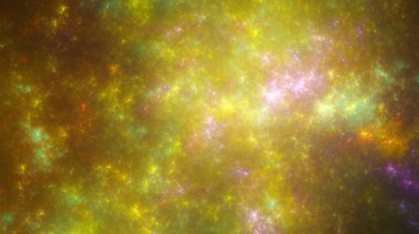 Gece yıldızlı gökyüzü. Birikimi uzak galaksiler. 3D gerçeküstü illüstrasyon. Kutsal geometri. Gizemli psychedelic gevşeme desen. Fraktal soyut doku. Dijital sanat grafik Astroloji magic