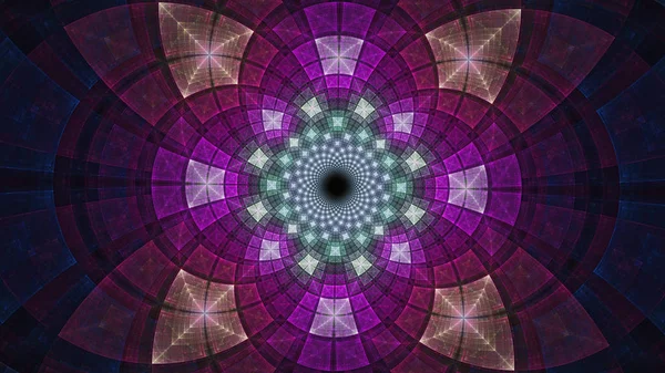 Γεωμετρικά Μοτίβα Έγχρωμες Φιγούρες Απεικόνιση Σουρεαλιστικό Ιερή Γεωμετρία Μυστηριώδη Χαλάρωση — Φωτογραφία Αρχείου