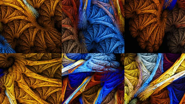 Patterns of thread. Weaving. Wool. — Stock Photo, Image