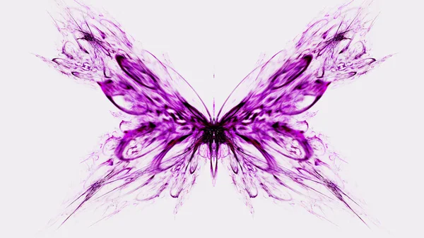 霓虹灯蝴蝶 艺术性的水飞溅 超现实主义插图 神圣的几何学 神秘的迷幻放松模式 分形抽象纹理 数码艺术品图形占星术魔术 — 图库照片