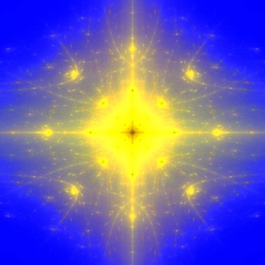 Parlak ışık. Süpernova patlaması.