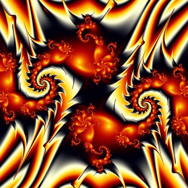 Ejderha deseni. Uzaylılar arması. 3D gerçeküstü illüstrasyon. Kutsal geometri. Gizemli psychedelic gevşeme desen. Fraktal Soyut doku. Dijital sanat grafik Astroloji magic