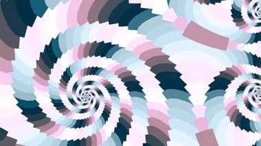 Sarmal. Renkli desenler.