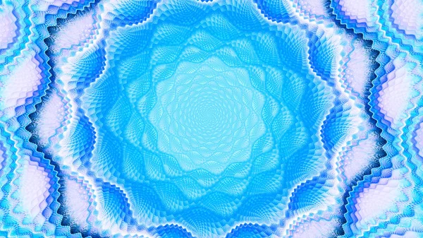 Pizzo Whirlpool Schema Geometrico Illustrazione Surreale Geometria Sacra Misterioso Schema — Foto Stock