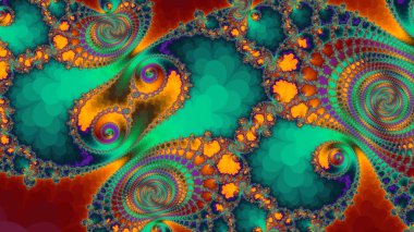 Mozaik. Vitray desenleri. Renkli cam. Kaleydoskop.