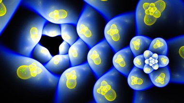 3D gerçeküstü illüstrasyon.