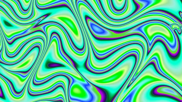 Neon dalgalar. Yanılsama. Deformasyon zaman ve mekan.