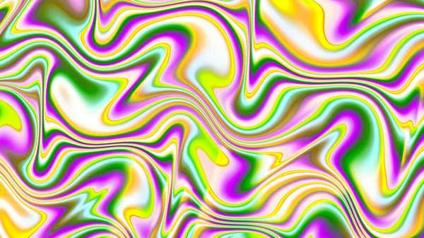 Neon dalgalar. Yanılsama. Deformasyon zaman ve mekan.