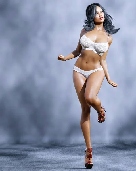 Tall Sexy Woman Minimalist Futuristic Lingerie Metal Bra Panties Conceptual  Stock Photo by ©vlad-nikon 176593066