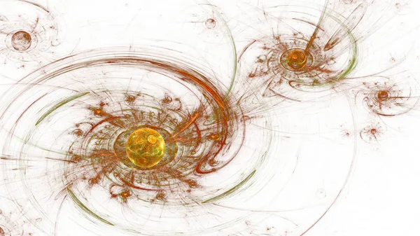 Spirální galaxie. Druhé místo. Zvraty magnetické pole. — Stock fotografie