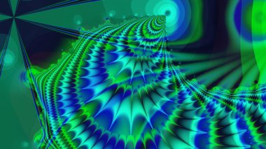 3D gerçeküstü illüstrasyon.