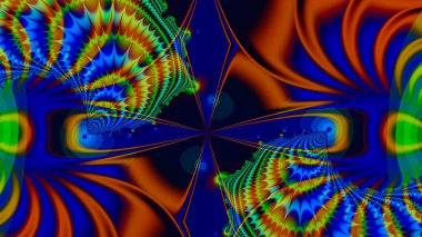 3D gerçeküstü illüstrasyon.